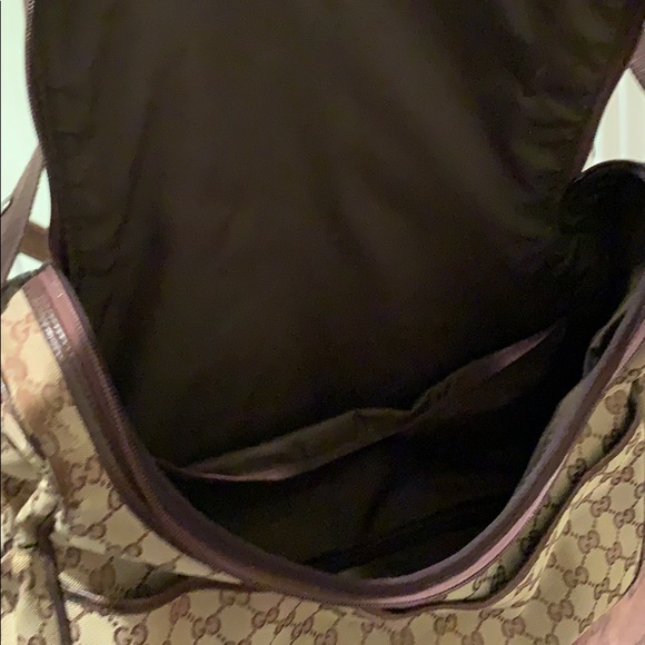 Gucci diaper bag